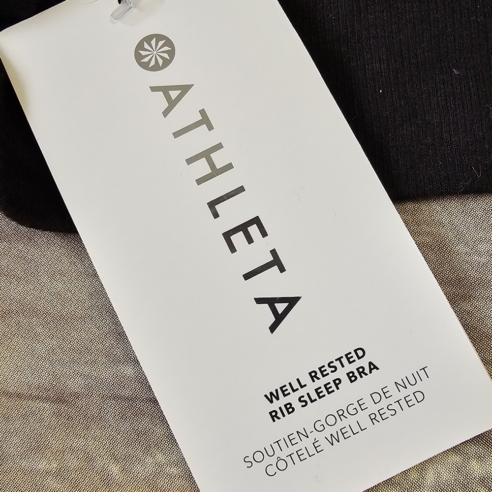 Athleta • Well Rested Soft Modal Rib Sleep Bra Size Small NWT - Picture 7 of 11